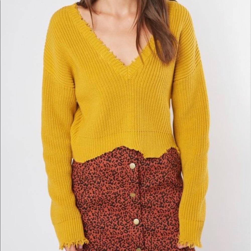 Honey Mustard Sweater